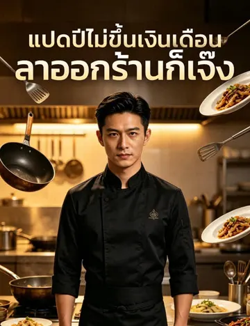 แปดปีไม่ขึ้นเงินเดือน ลาออกร้านก็เจ๊ง(ฉบับพากย์ )