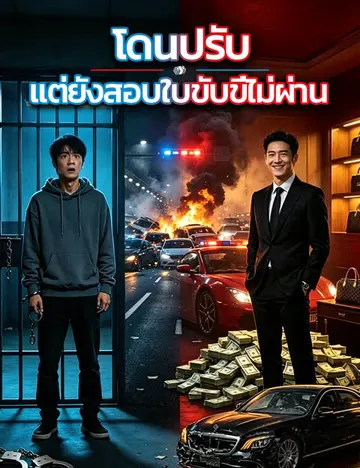 โดนปรับ แต่ยังสอบใบขับขี่ไม่ผ่าน