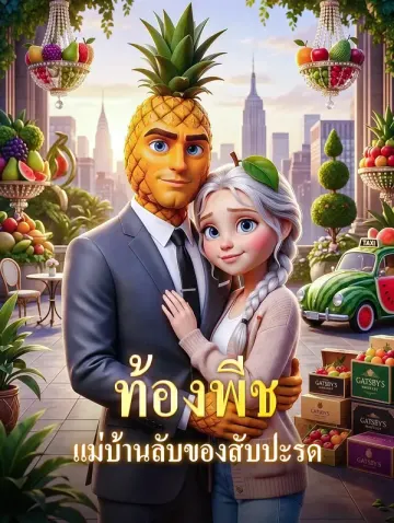 ท้องพีช แม่บ้านลับของสับปะรด