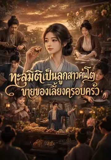 ทะลุมิติเป็นลูกสาวคนโต ขายของเลี้ยงครอบครัว