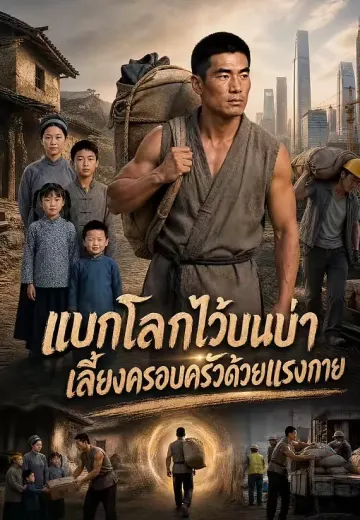 แบกโลกไว้บนบ่า เลี้ยงครอบครัวด้วยแรงกาย